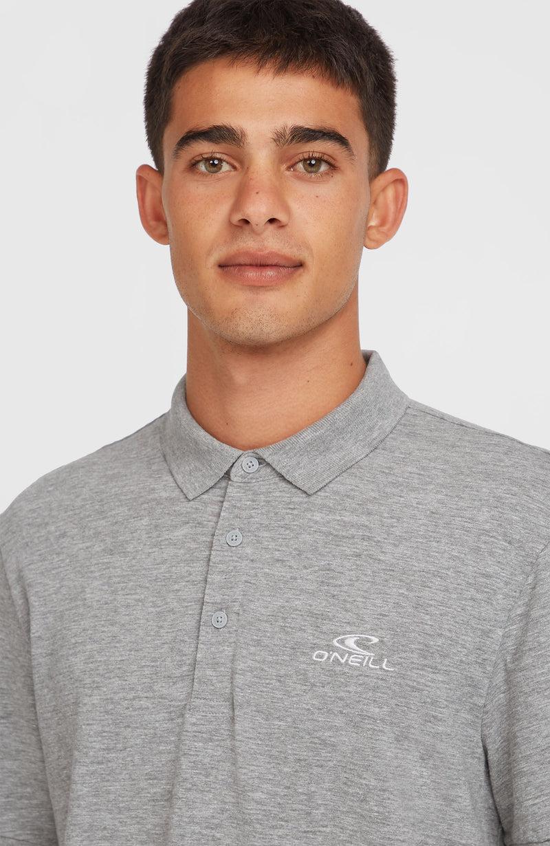 Oneill Men Slub Small Logo Polo | Grey