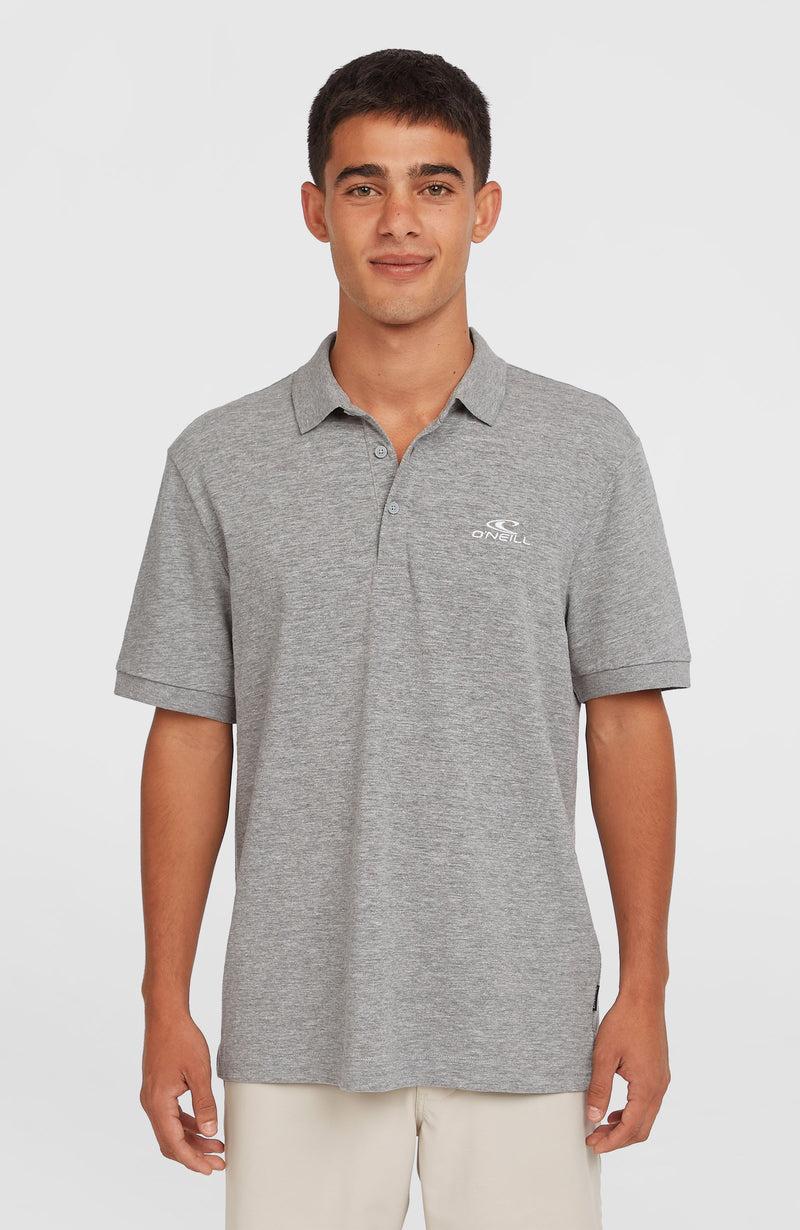 oneill Men Slub Small Logo Polo | Grey