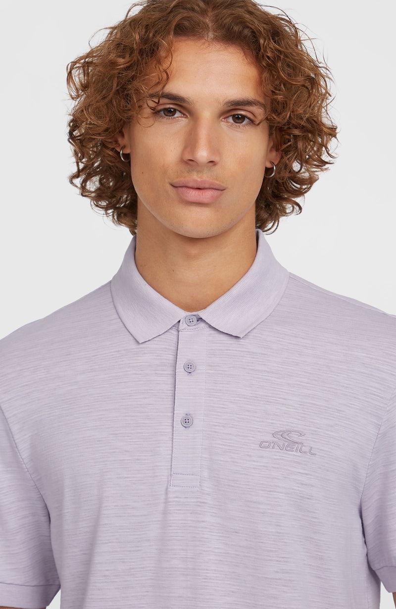 Oneill Men Slub Small Logo Polo | Purple