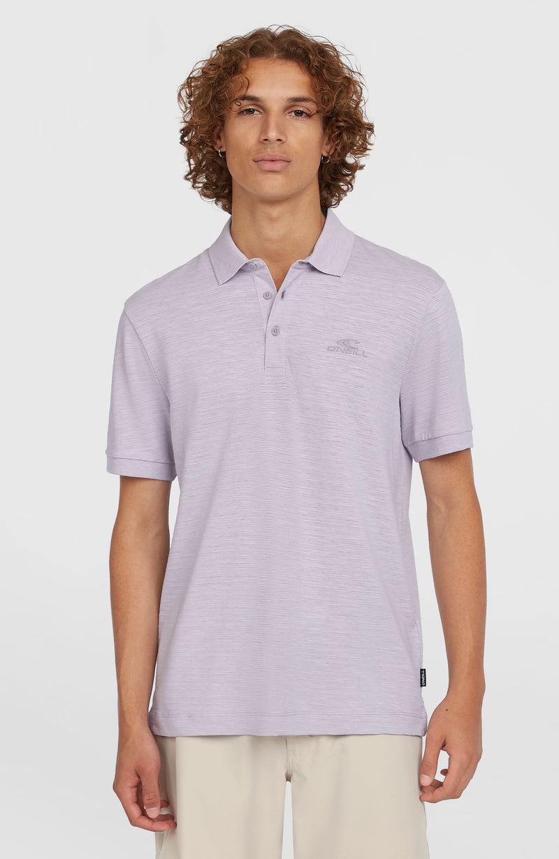 oneill Men Slub Small Logo Polo | Purple