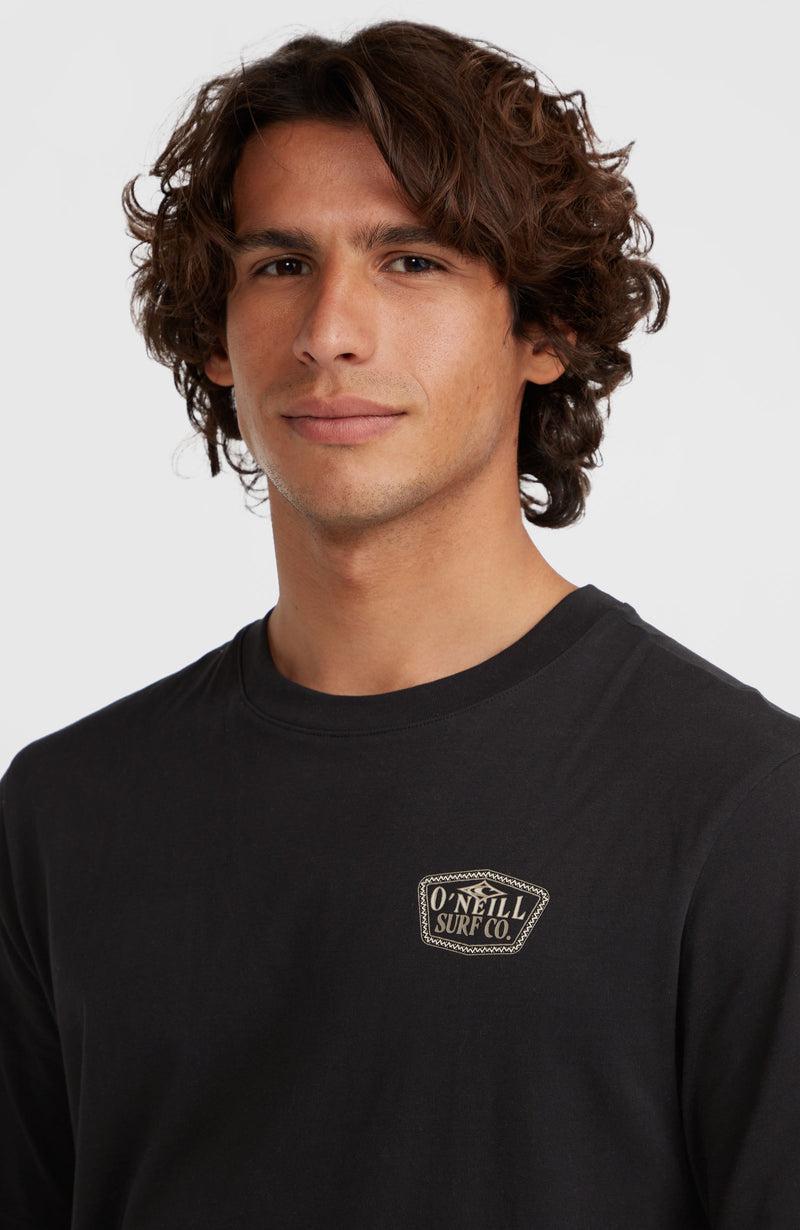 Oneill Men Small Chest Print T-Shirt | Black