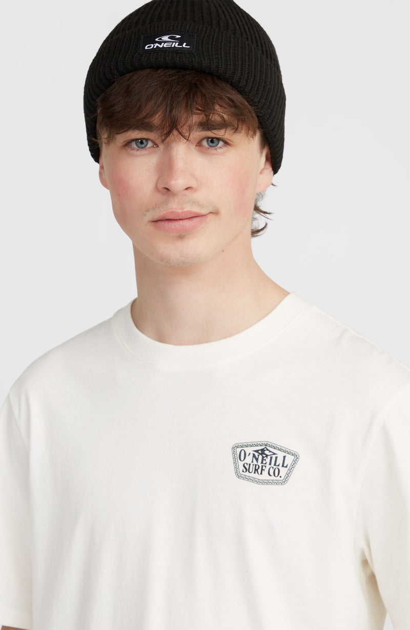 Oneill Men Small Chest Print T-Shirt | White