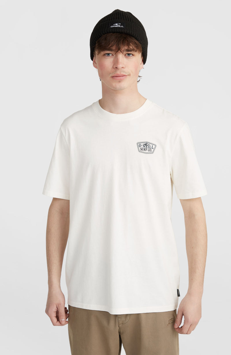 oneill Men Small Chest Print T-Shirt | White