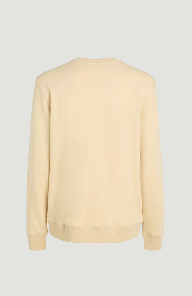 Oneill Men Small Logo Crew Sweater | Beige