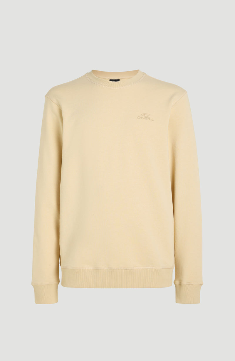 Oneill Men Small Logo Crew Sweater | Beige