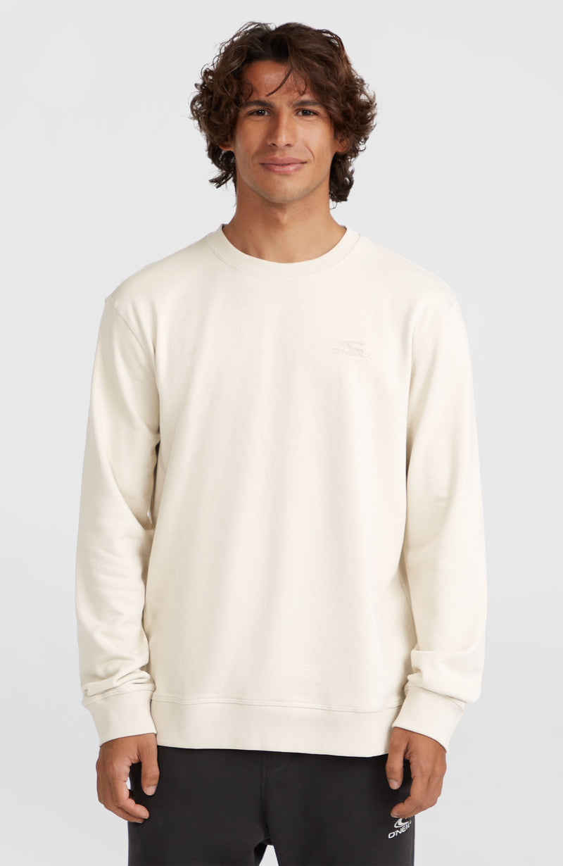 oneill Men Small Logo Crew Sweatshirt | Beige