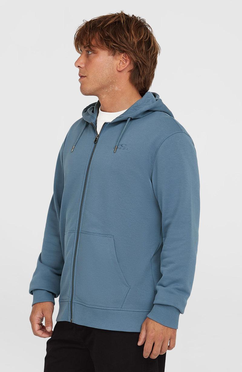 Oneill Men Small Logo Full Zip Hoodie | Blue