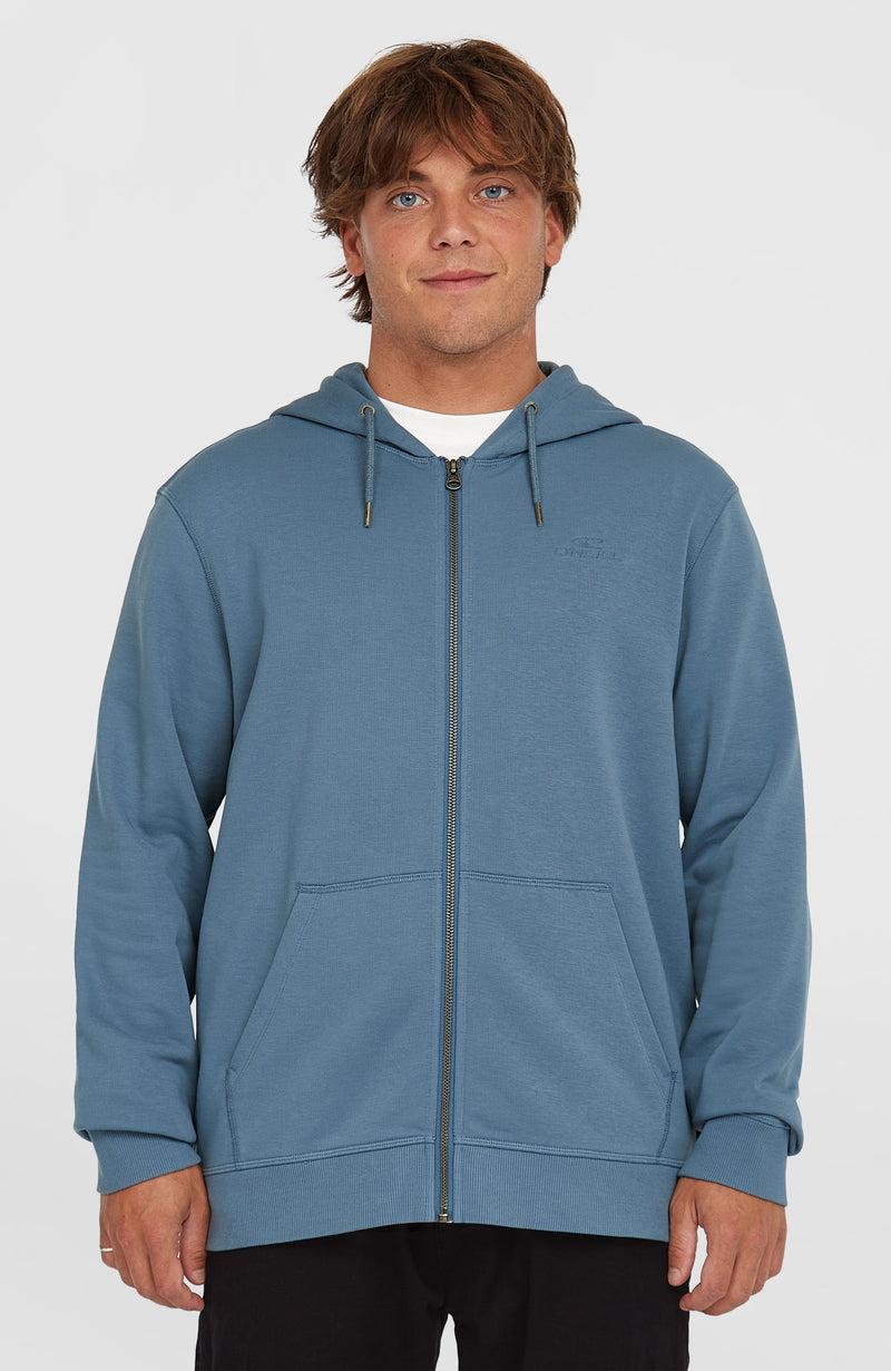 oneill Men Small Logo Full Zip Hoodie | Blue