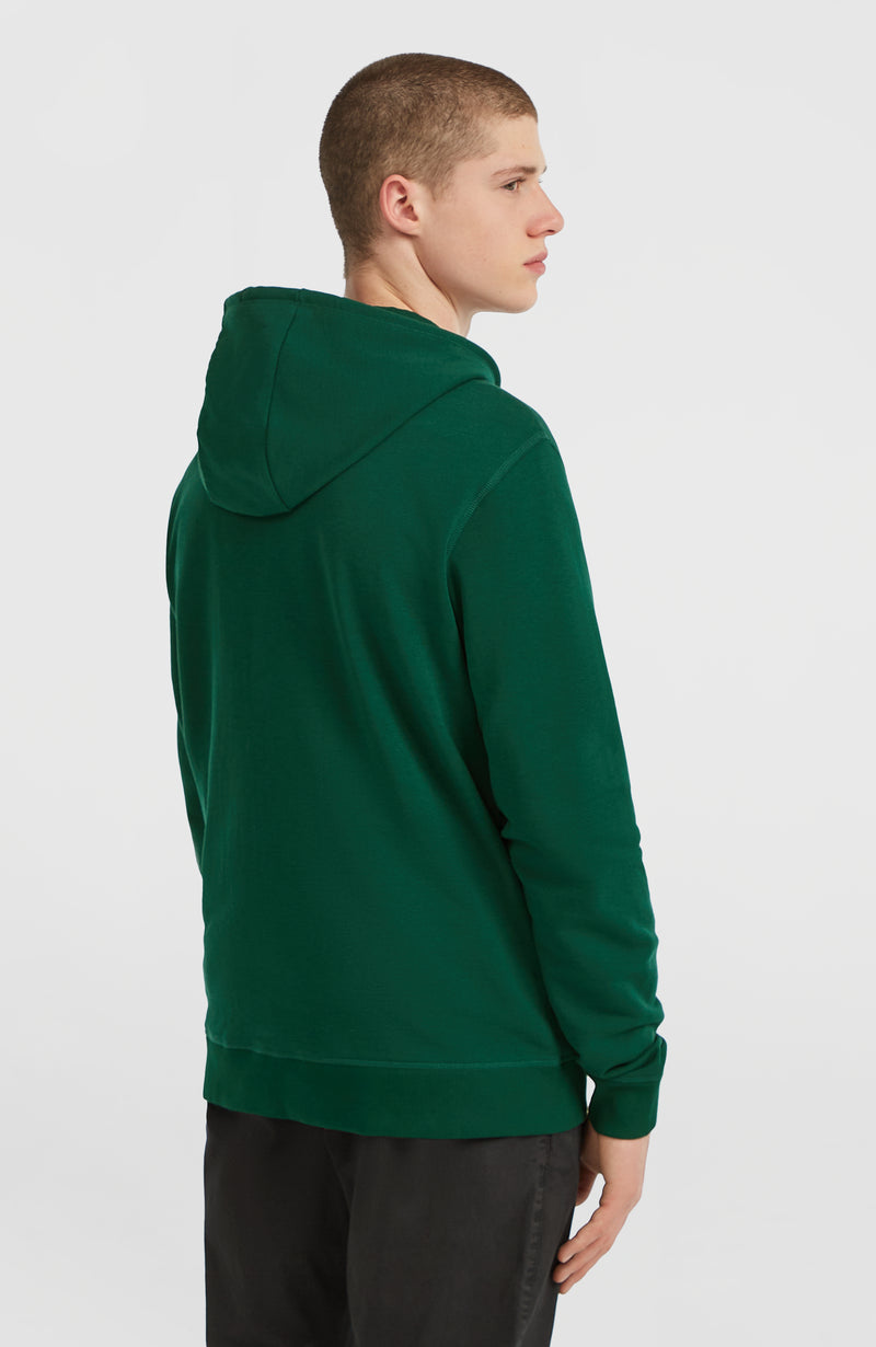 Oneill Men Small Logo Full-Zip Hoodie | Green