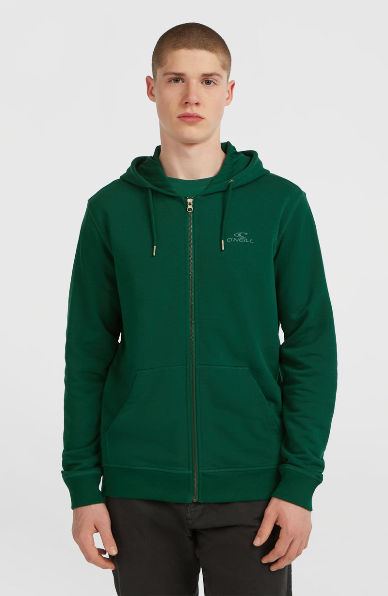 oneill Men Small Logo Full-Zip Hoodie | Green