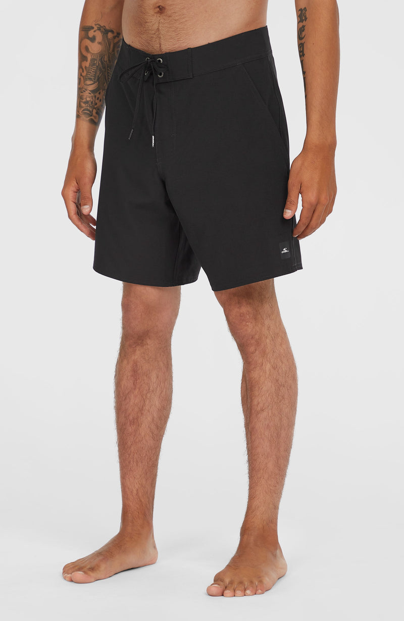 Oneill Men Solid 17'' Boardshorts | Black