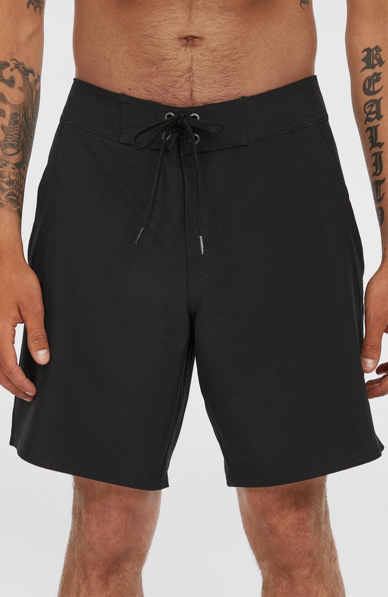 Oneill Men Solid 17'' Boardshorts | Black