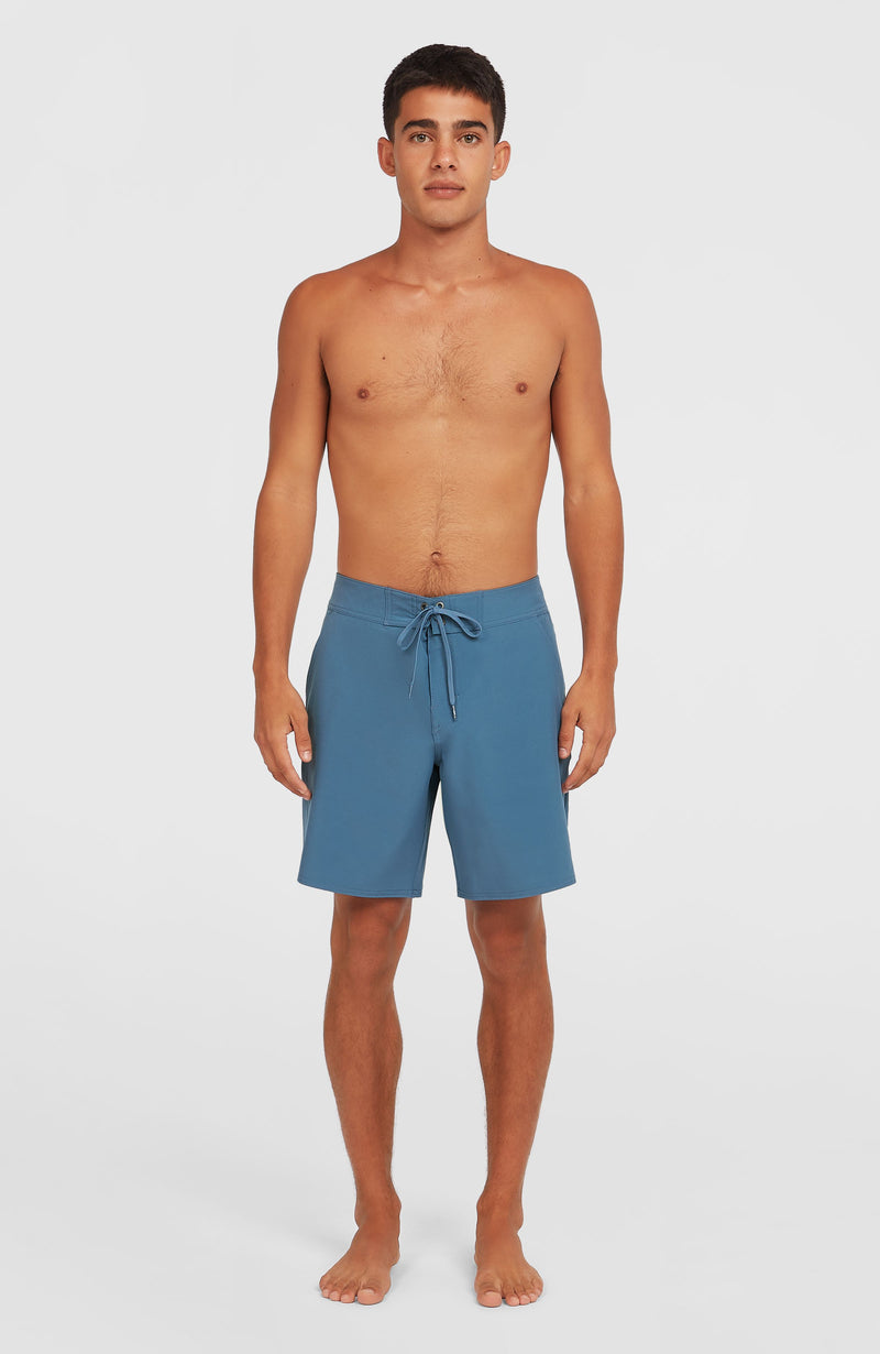 Oneill Men Solid 17'' Boardshorts | Blue