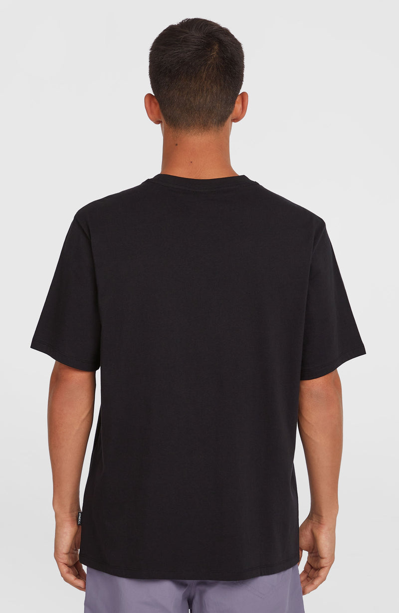 Oneill Men Stripe T-Shirt | Black