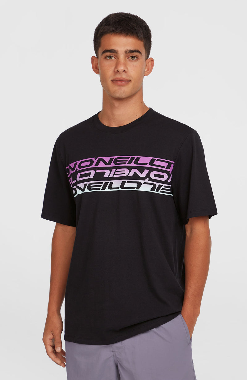 oneill Men Stripe T-Shirt | Black