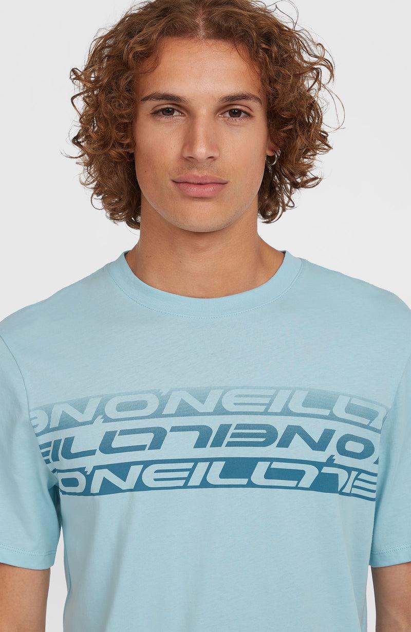 Oneill Men Stripe T-Shirt | Blue