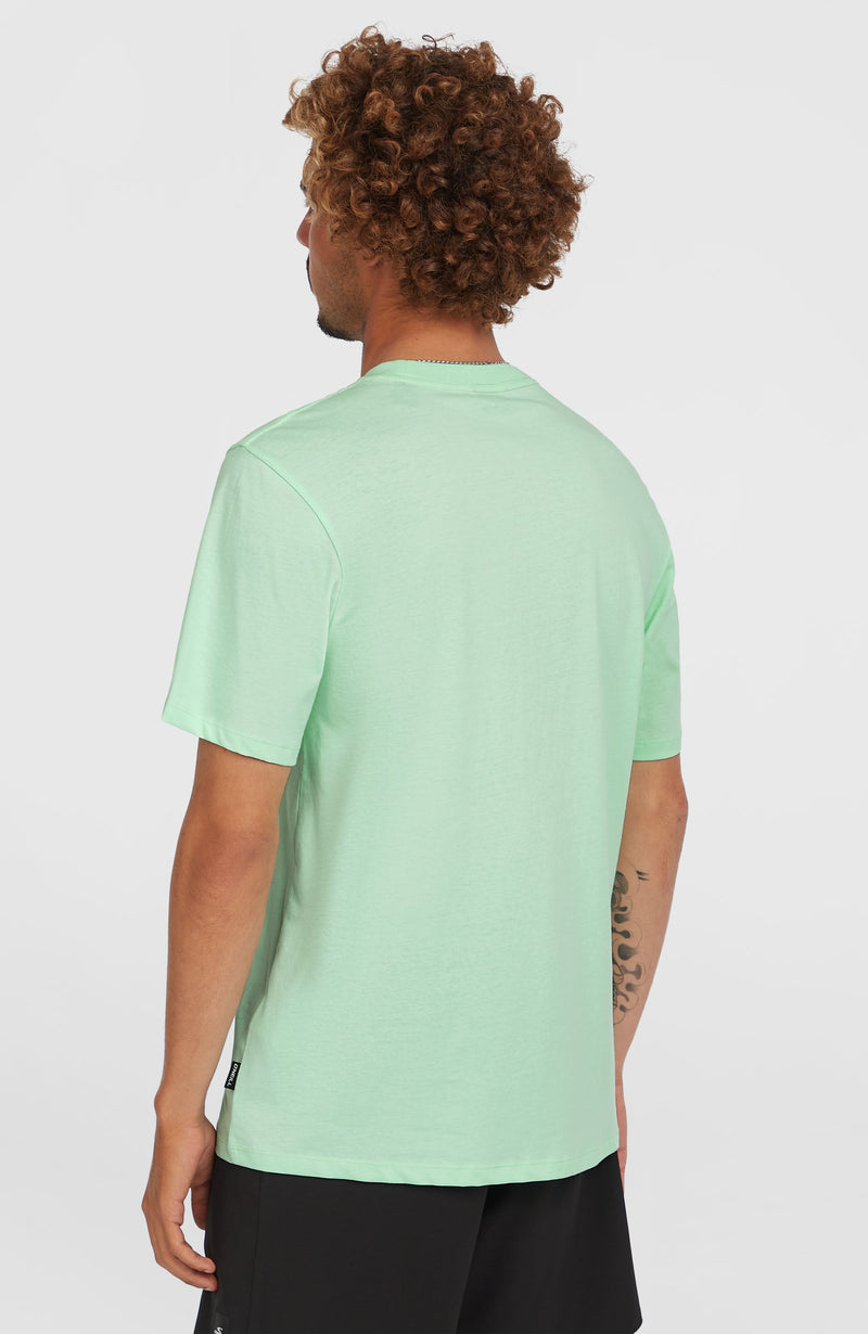 Oneill Men Stripe T-Shirt | Green