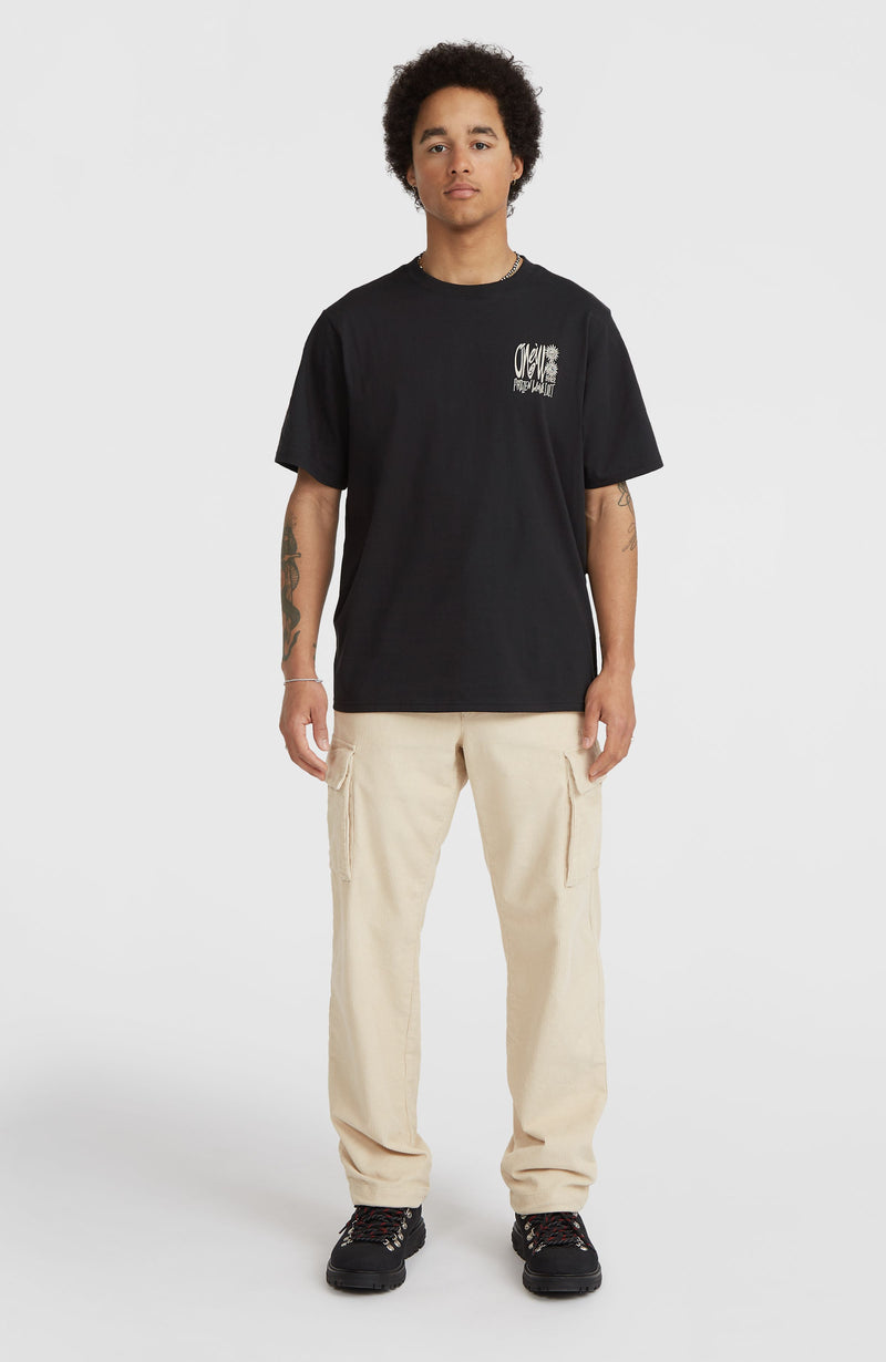 Oneill Men Surf Heroes Graphic T-Shirt | Black