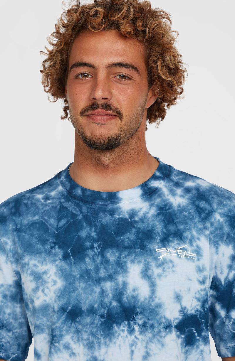 Oneill Men Tie Dye Graphic T-Shirt | Blue