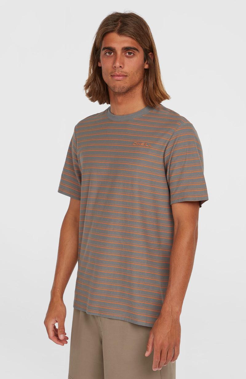 oneill Men Yarn Stripe T-Shirt | Grey