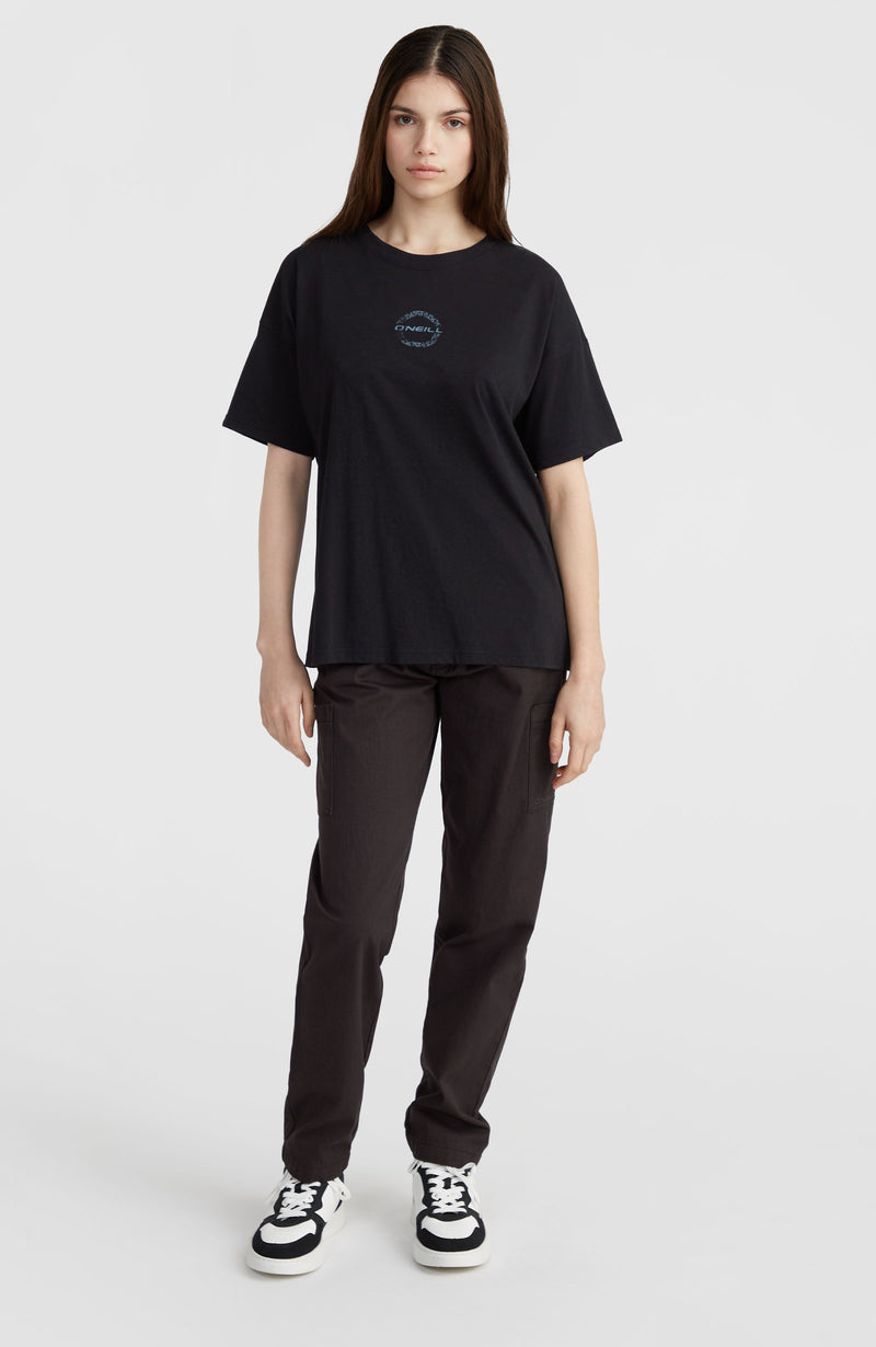 Oneill Women Back Graphic T-Shirt | Black