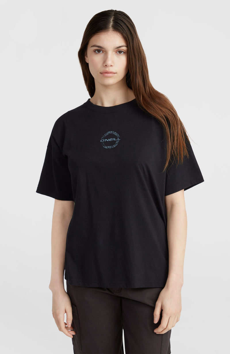 oneill Women Back Graphic T-Shirt | Black