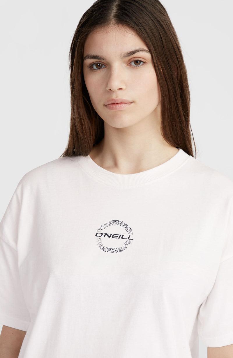 Oneill Women Back Graphic T-Shirt | White