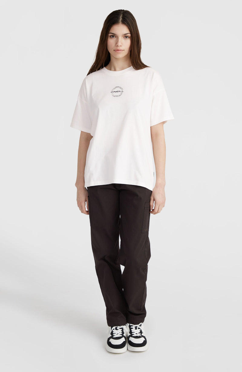 Oneill Women Back Graphic T-Shirt | White