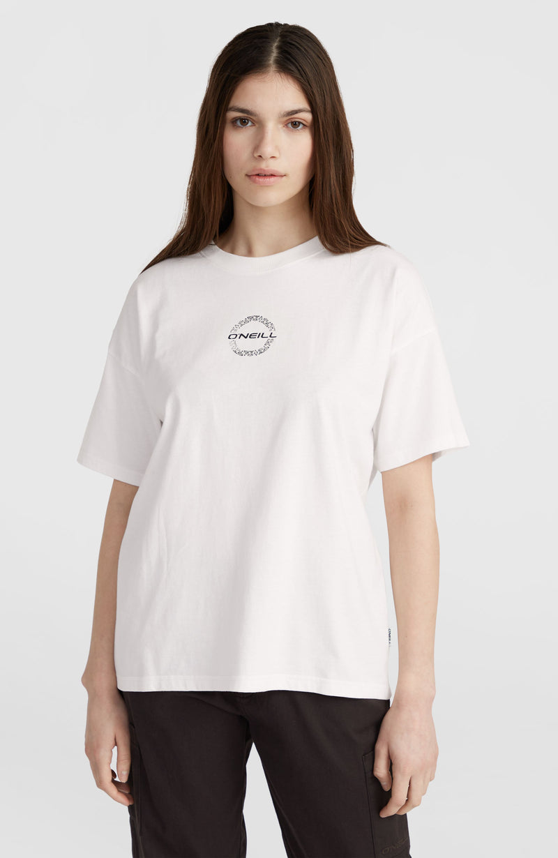 oneill Women Back Graphic T-Shirt | White