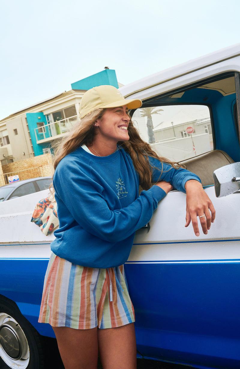 Oneill Women Beach Vintage Crew Sweatshirt | Blue