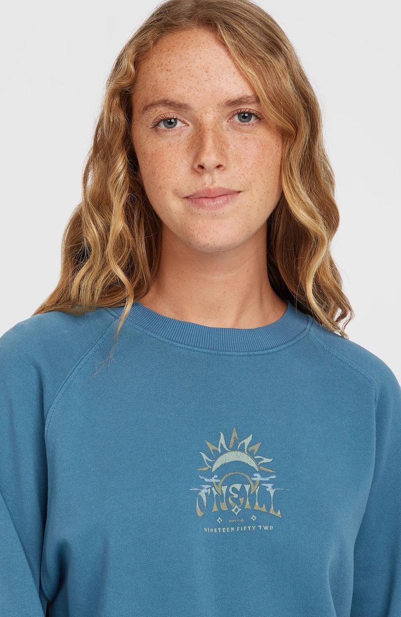Oneill Women Beach Vintage Crew Sweatshirt | Blue