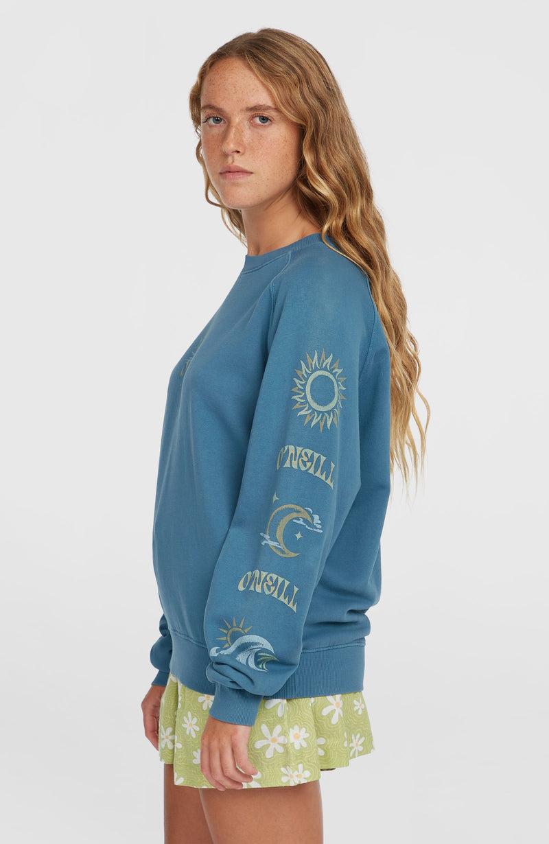 Oneill Women Beach Vintage Crew Sweatshirt | Blue