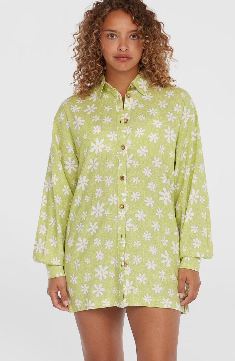 Oneill Women Beach Vintage Long Shirt | Green
