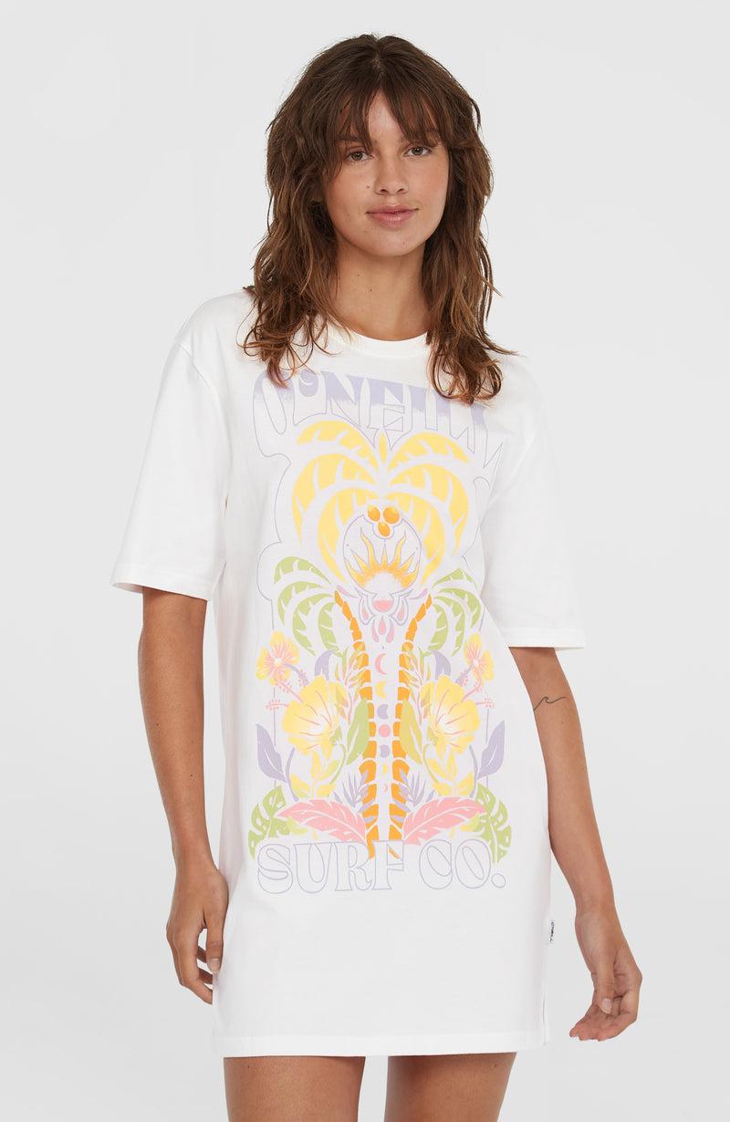Oneill Women Beach Vintage Tee Dress | White