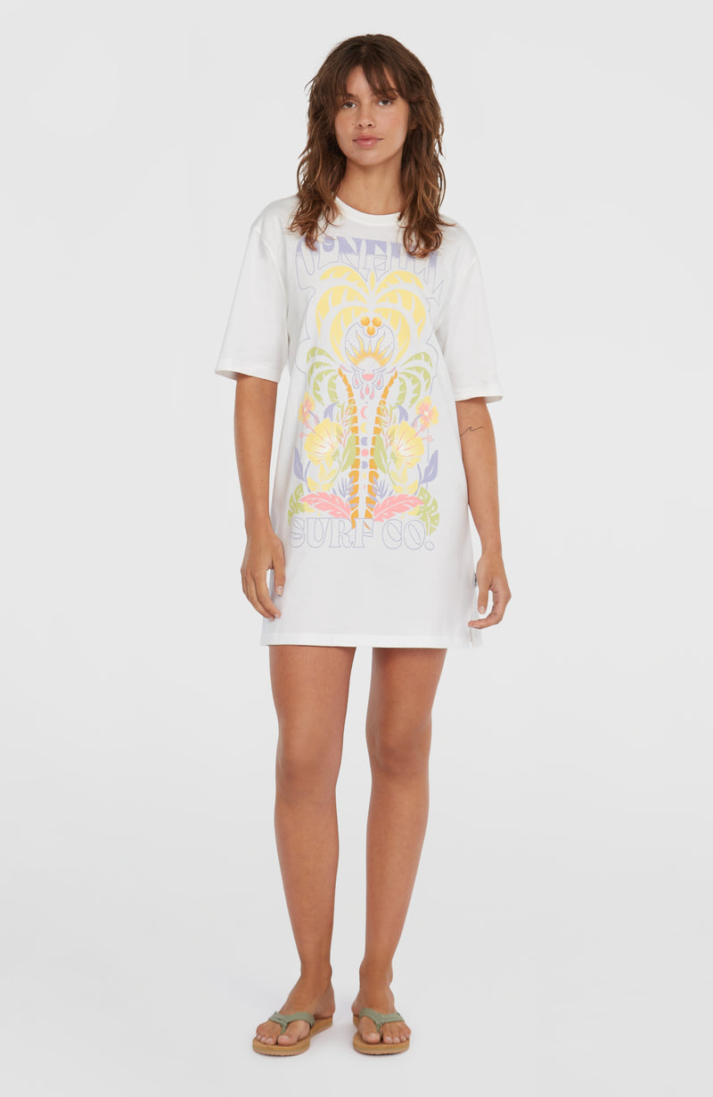 oneill Women Beach Vintage Tee Dress | White