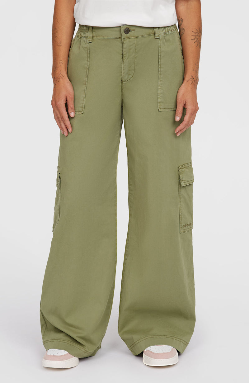 Oneill Women Brexton Cargo Pants | Green