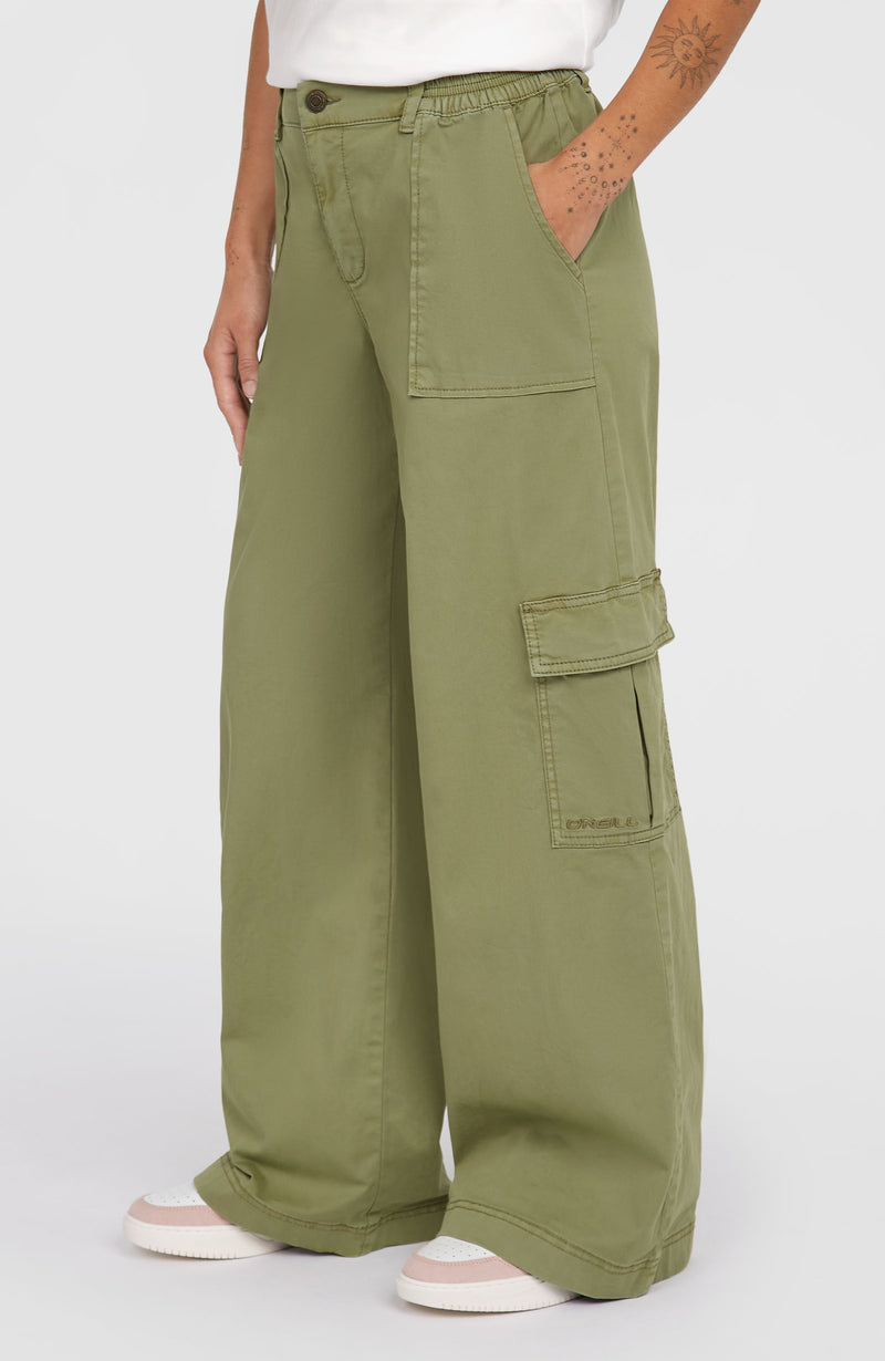 Oneill Women Brexton Cargo Pants | Green