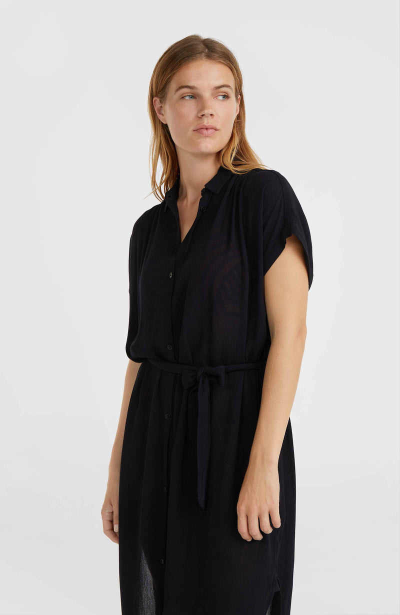 Oneill Women Cali Beach Shirt Dress | Black