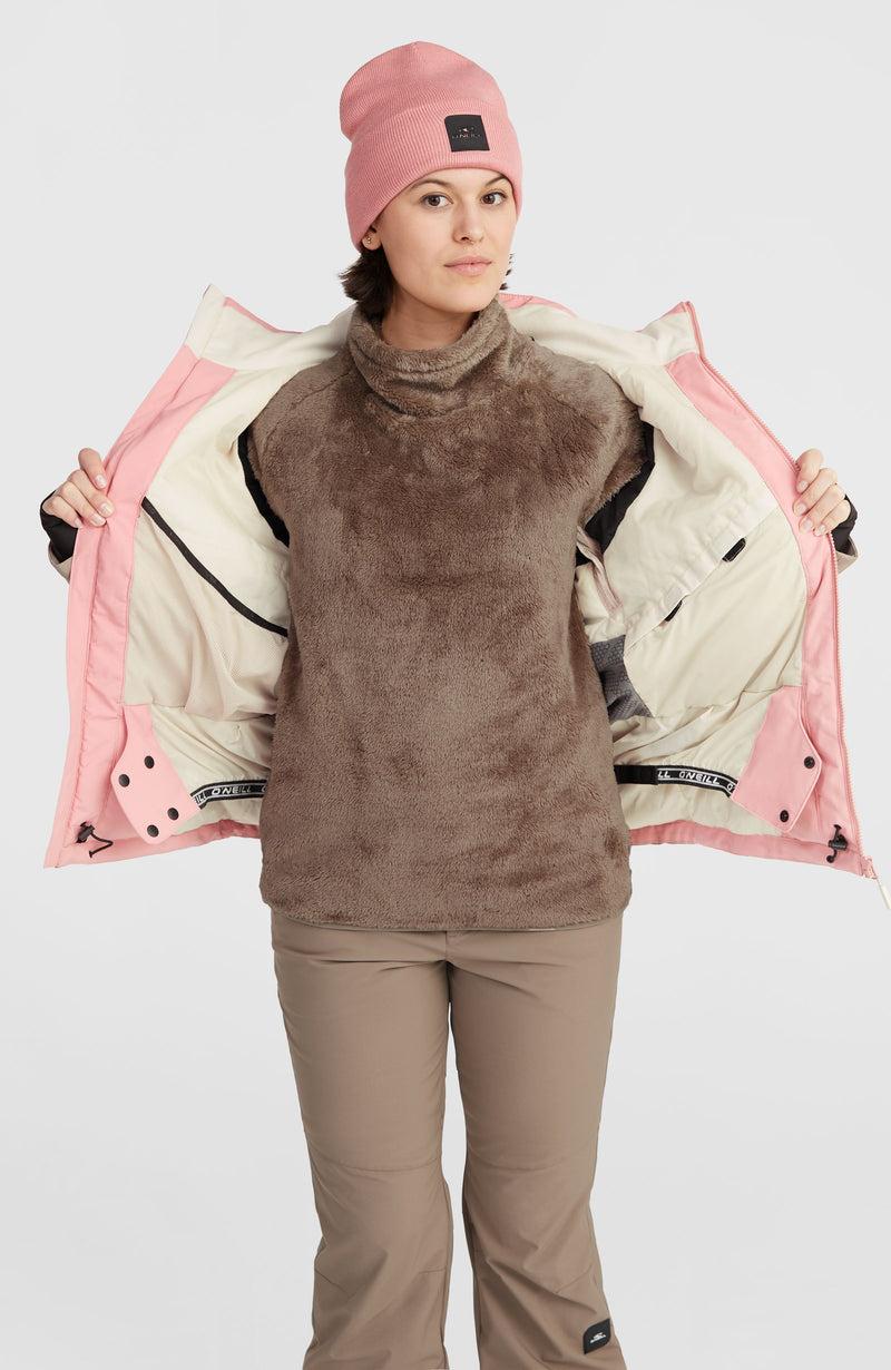 Oneill Women Carbonite Snow Jacket | Pink Mix