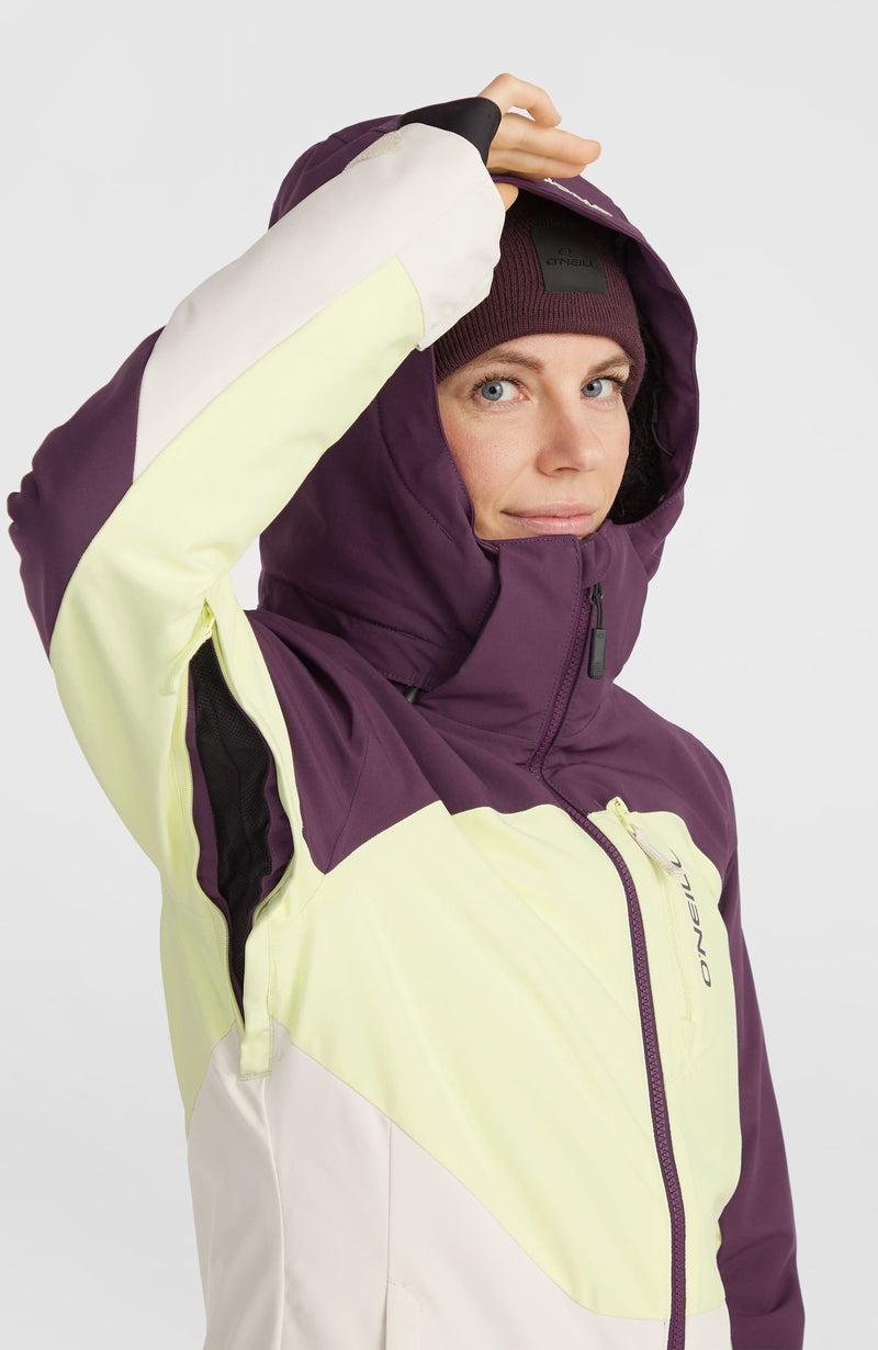 Oneill Women Carbonite Snow Jacket | Purple Mix