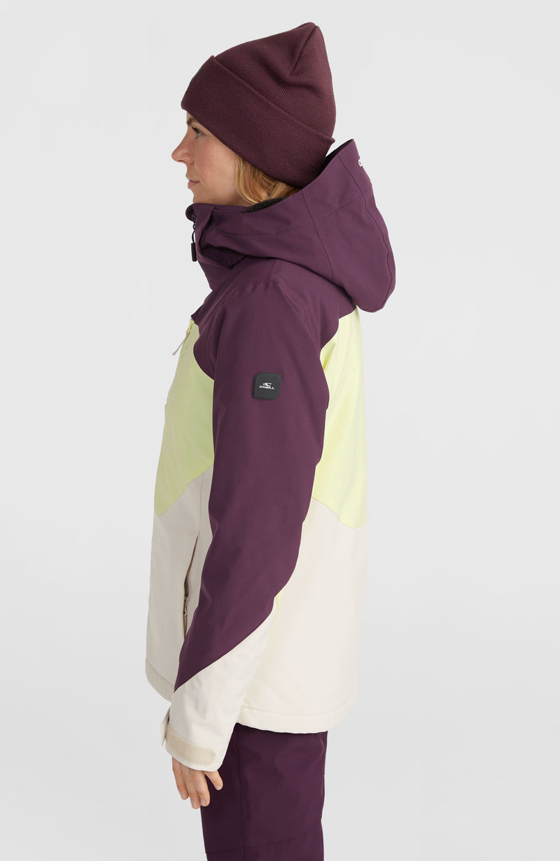 Oneill Women Carbonite Snow Jacket | Purple Mix