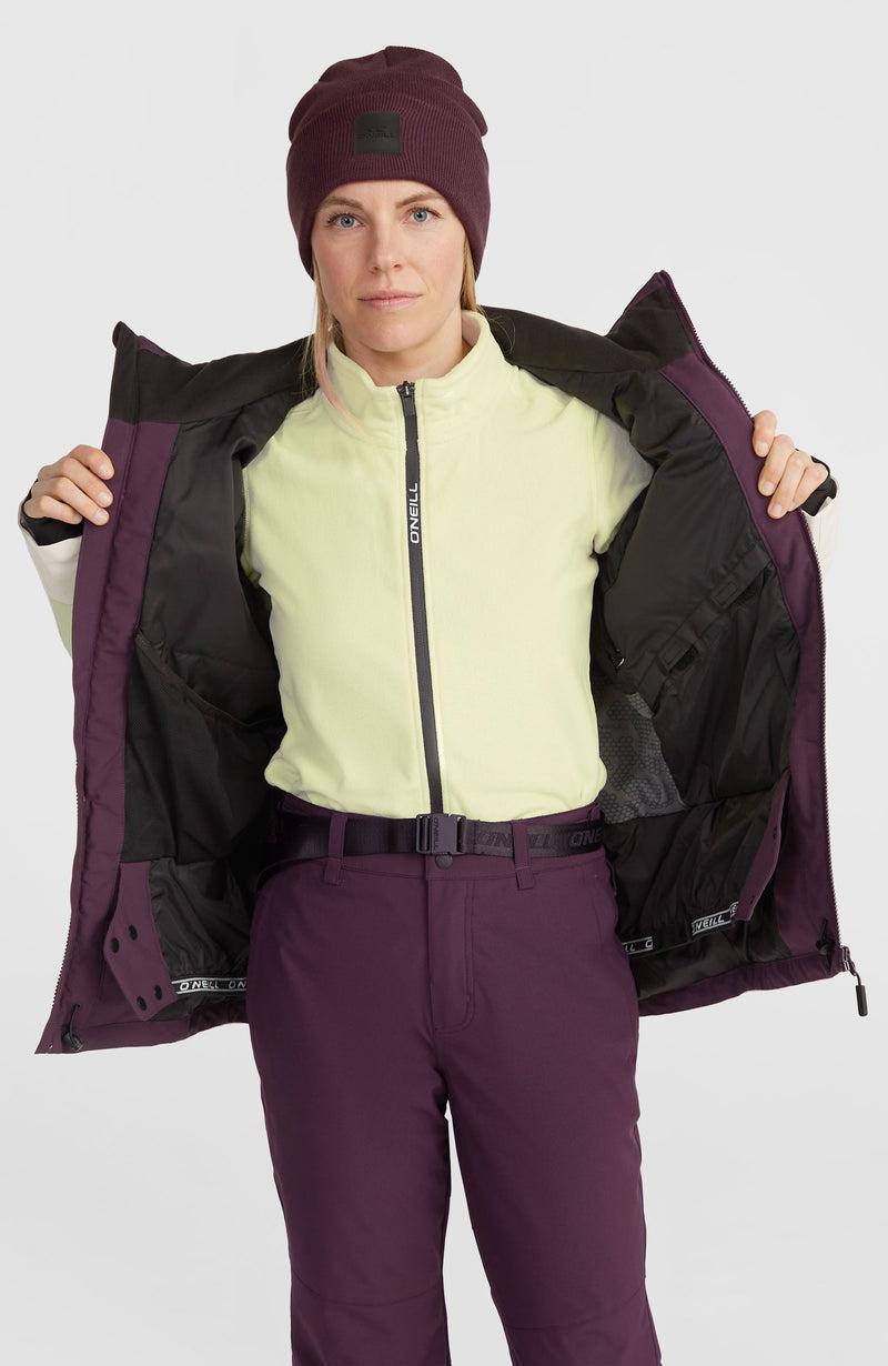 Oneill Women Carbonite Snow Jacket | Purple Mix