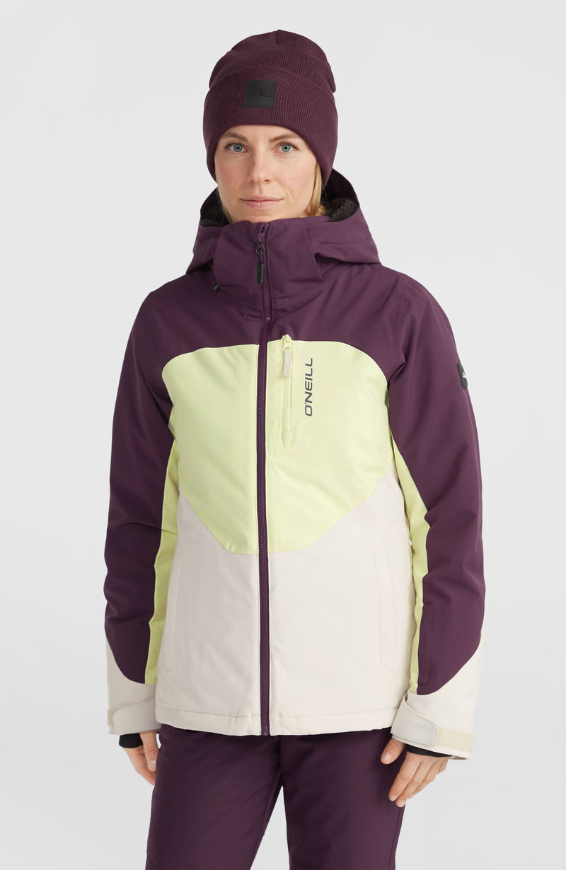 oneill Women Carbonite Snow Jacket | Purple Mix