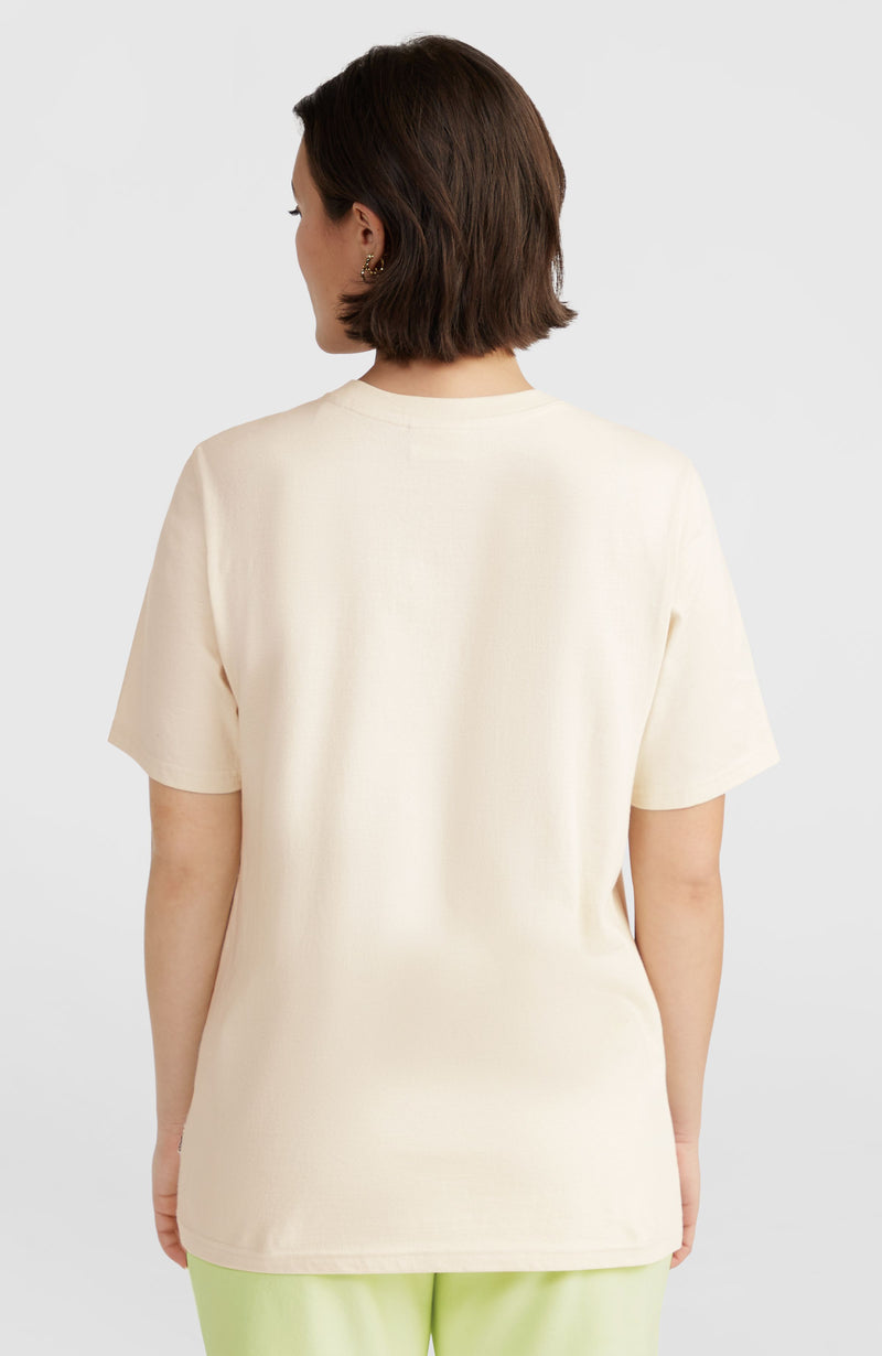 Oneill Women Chest Graphic T-Shirt | Beige
