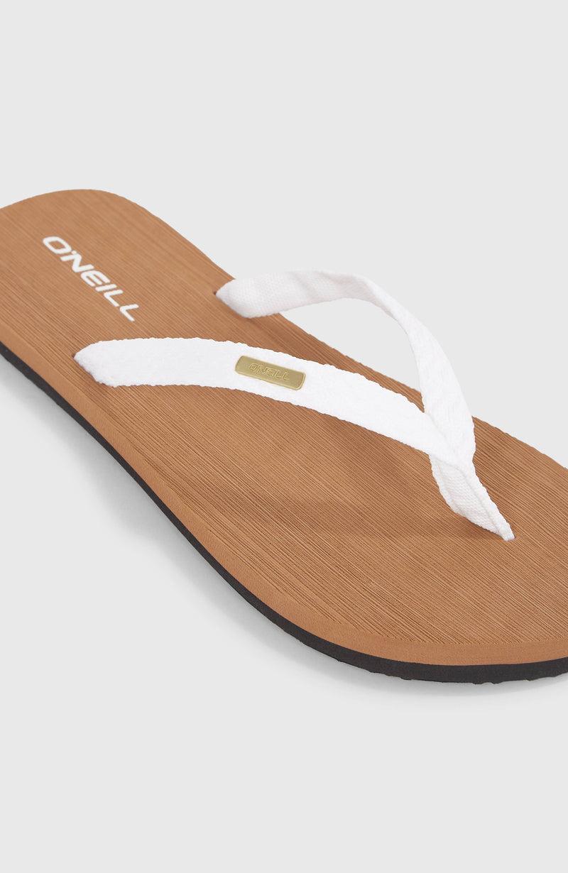 Oneill Women Ditsy Jacquard Sandals | White