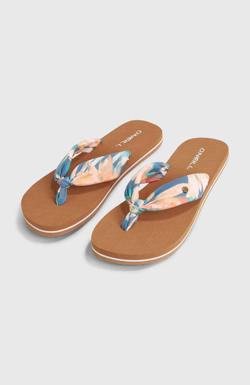 oneill Women Ditsy Sun Sandals | Blue