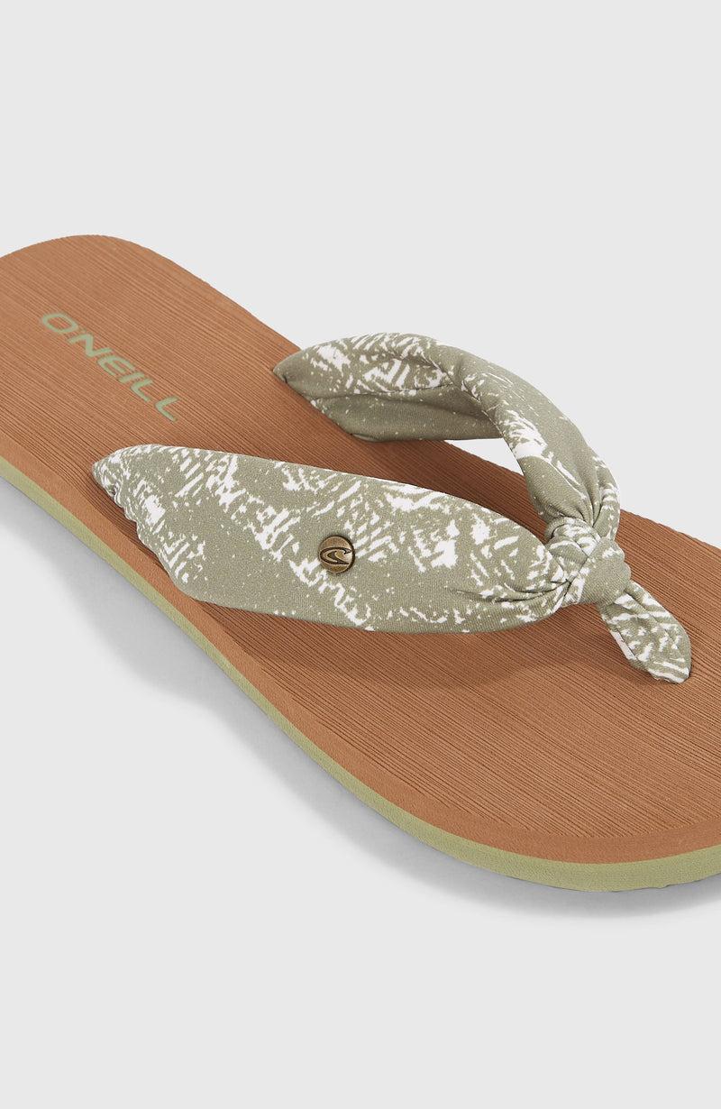 Oneill Women Ditsy Sun Sandals | Green