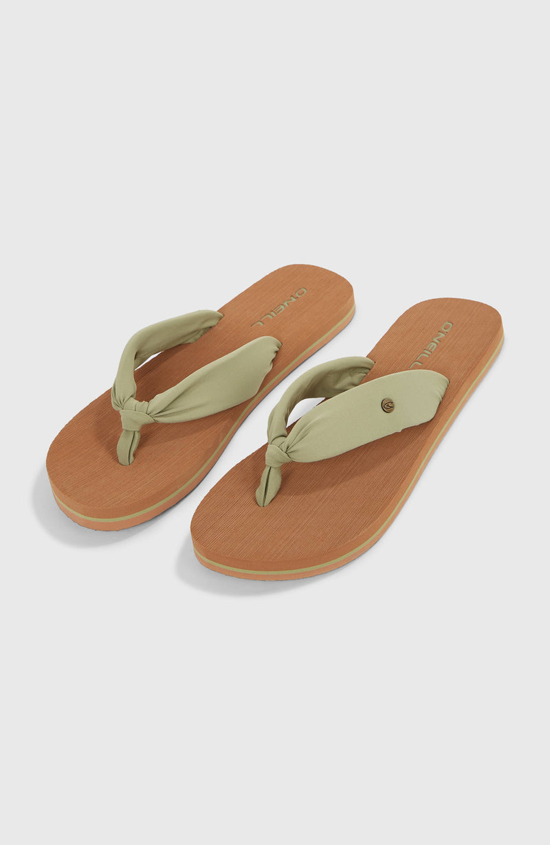 oneill Women Ditsy Sun Sandals | Green