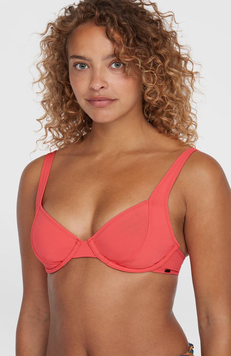 oneill Women Elsie Underwire Bikini Top | Pink