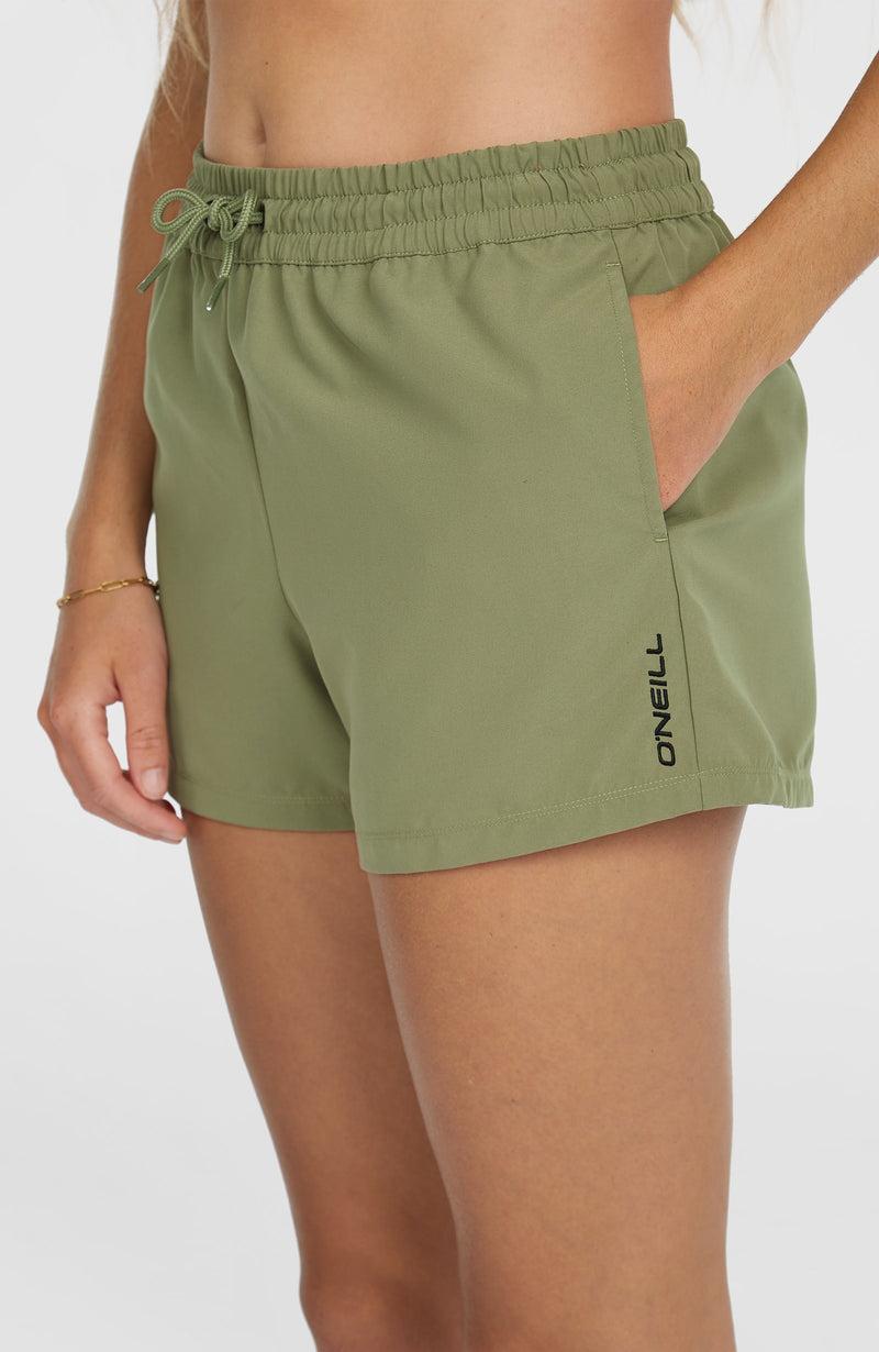 Oneill Women Essentials 12'' Swim Shorts | Green